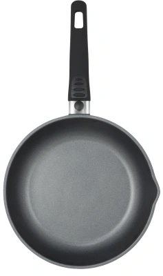 Сковорода Rondell Escurion RDA-894 круглая 26см покрытие: Xylan Plus ручка съемная (без крышки) черный