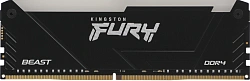 Память DDR4 2x32GB 3600MHz Kingston KF436C18BB2AK2/64 Fury Beast Black RGB RTL Gaming PC4-28800 CL18 DIMM 288-pin 1.35В dual rank с радиатором Ret