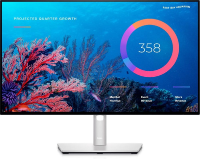 Монитор Dell 23.8" U2422HE черный IPS LED 8ms 16:9 HDMI матовая HAS Piv 1000:1 250cd 178гр/178гр 1920x1080 60Hz DP FHD USB 3.96кг