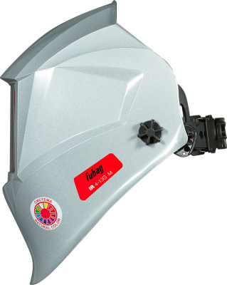 Маска сварщика Fubag IR 4-13G M филь.:хамел. см.экр.100x65мм серебристый (38439)