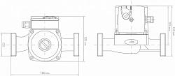 Насос циркуляционный Джилекс Циркуль 32/40 80Вт 3300л/час (3240)