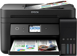 МФУ струйный Epson L6290 (C11CJ60405/505/408/507) A4 Duplex Net WiFi черный