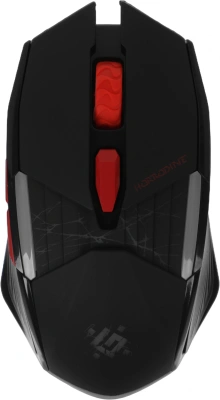 Мышь Defender Horrodine GM-237 черный оптическая 3200dpi беспров. USB (52237)