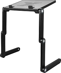 Стол для ноутбука Cactus CS-LS-T8-C черный 26x38см
