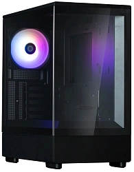 Корпус Zalman P10 черный без БП mATX 6x120mm 2x140mm 1xUSB3.0 audio bott PSU