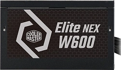 Блок питания Cooler Master ATX 600W Elite Nex W600 80+ white (20+4pin) APFC 120mm fan 6xSATA RTL