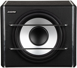 Сабвуфер автомобильный Digma DCS-120 300Вт активный (30см/12")