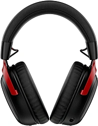 Наушники с микрофоном HyperX Cloud III S Wireless черный/красный мониторные (A59Z0AA)