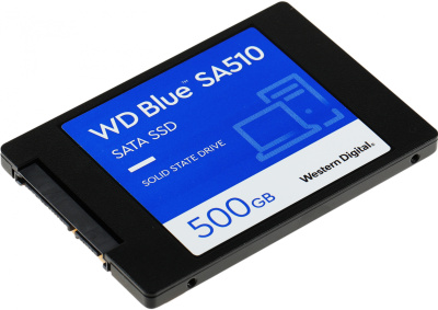 Накопитель SSD WD SATA-III 500GB WDS500G3B0A Blue SA510 2.5"