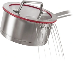 Ковш Rondell Verter RDS-2028 1.3л. d=16см (с крышкой) стальной