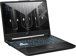 Ноутбук Asus TUF Gaming A15 FA506NF-HN060 Ryzen 5 7535HS 16Gb SSD512Gb NVIDIA GeForce RTX 2050 4Gb 15.6" IPS FHD (1920x1080) без ОС black WiFi BT Cam (90NR0JE7-M00550)