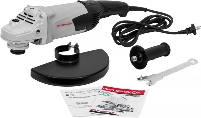 Углошлифовальная машина Интерскол УШМ-230/2100Т 2100Вт 6500об/мин рез.шпин.:M14 d=230мм (234.1.1.60)