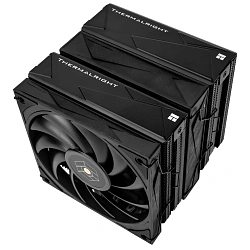 Устройство охлаждения(кулер) Thermalright Royal Knight 120 Soc-AM5/AM4/1200/1700/1851 черный 4-pin 28.4dB Al+Cu Ret (RK120-BL)