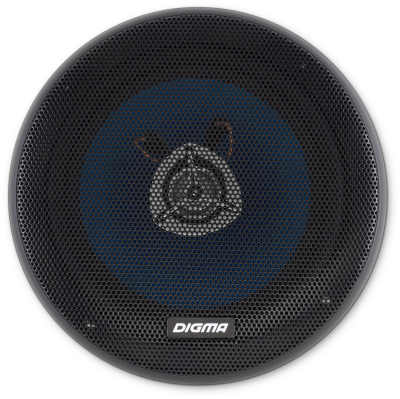Колонки автомобильные Digma DCA-B602 240Вт 90дБ 4Ом 16.5см (6 1/2дюйм) (ком.:2кол.) коаксиальные двухполосные