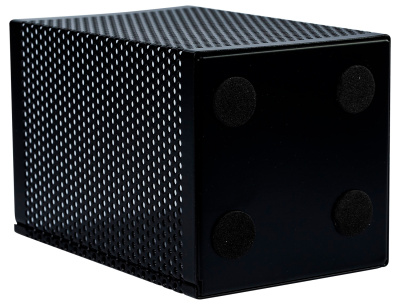 Подставка Deli E908 для письменных принадлежностей черный металл сетка