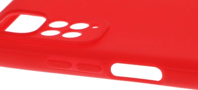 Чехол (клип-кейс) DF для Xiaomi Redmi Note 11/11s (Global) xiCase-61 красный (XICASE-61 (RED))