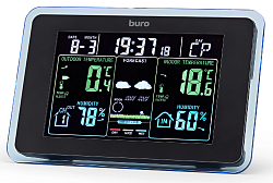Погодная станция Buro BU-WSH168-COLOR черный