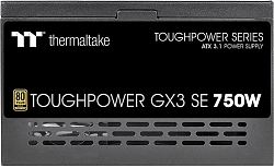 Блок питания Thermaltake ATX 750W Toughpower GX3 SE Gen.5 80+ gold (20+4pin) APFC 120mm fan 3xSATA RTL