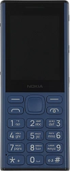 Мобильный телефон Nokia 130 DS TA-1704 синий моноблок 2Sim 2.4" 240x230 GSM900/1800 Protect MP3 FM microSD max32Gb