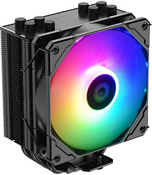 Устройство охлаждения(кулер) ID-Cooling SE-224-XTS ARGB Soc-AM5/AM4/1200/1700/1851 черный 4-pin 29dB Al+Cu 220W 650gr Ret (SE-224-XTS ARGB)