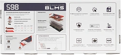 Клавиатура A4Tech Bloody S98 Sports Navy BLMS Plus механическая синий/белый USB for gamer LED (S98 SPORTS NAVY BLMS RED PLUS)