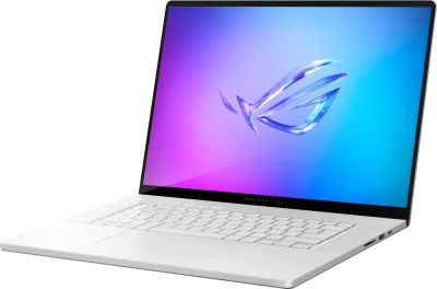 Ноутбук Asus ROG Zephyrus G16 GA605WV-QR118 Ryzen AI 9 HX 370 16Gb SSD1Tb NVIDIA GeForce RTX4060 8Gb 16" OLED 2.5K (2560x1600) без ОС white WiFi BT Cam Bag (90NR0JA2-M006K0)