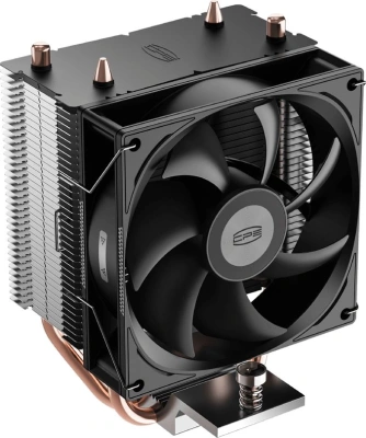 Устройство охлаждения(кулер) PcCooler R200 Soc-AM5/AM4/1200/1700/1851 серебристый/черный 3-pin 30dB Al+Cu 110W Ret (R200-XXNWYX-US)