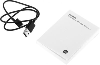 Смарт-браслет Xiaomi Smart Band 7 Pro M2141B1 AMOLED корп.:черный рем.:черный (BHR5970GL)