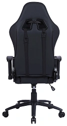 Кресло игровое Cactus CS-CHR-030BL черный экокожа с подголов. крестов. сталь