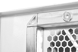 Шкаф коммутационный ЦМО (ШТК-М-42.8.8-4ААА) напольный 42U 800x800мм пер.дв.перфор. задн.дв.стал.лист 2 бок.пан. 1010кг белый 655мм 123.1кг 180град. 2030мм