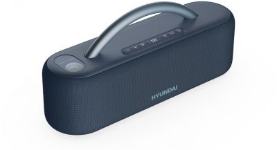 Колонка порт. Hyundai H-PS1028 черный 60W 2.0 BT 10м 4400mAh