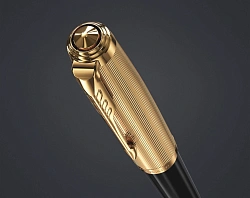Ручка шариков. Parker 51 Deluxe (2123513) Black GT M черн. черн. подар.кор.