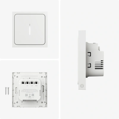 Умный диммер Yandex YNDX-00530 1-нокл. с нейтралью белый