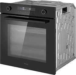 Духовой шкаф Электрический Weissgauff EOM 741 PDB Black Edition черный
