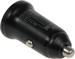 Автомобильное зар./устр. Wiiix UCC-7-2-11 18W 3.1A+3A (PD+QC) USB-C/USB-A универсальное черный