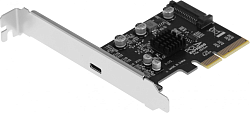 Контроллер PCI-E ASM3242 1xUSB3.1 Type-C Bulk