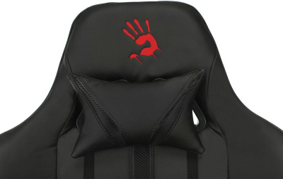 Кресло игровое A4Tech Bloody GC-600 черный эко.кожа крестов. металл