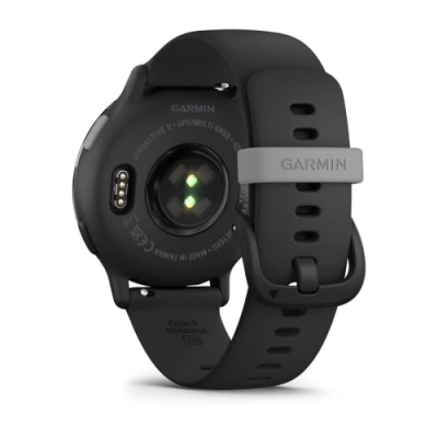 Смарт-часы Garmin Vivoactive 5 30.4мм 1.2" AMOLED корп.черный рем.черный разм.брасл.:125-190мм (010-02862-10)