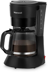 Кофеварка капельная Maxwell MW-1650 600Вт черный