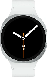 Смарт-часы Samsung Galaxy Watch 8 1.47" Super AMOLED корп.серебристый рем.серебристый (SM-L330NZSALTA)