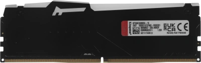 Память DDR5 16GB 5600MHz Kingston KF556C36BBEA-16 Fury Beast Black Expo RGB RTL Gaming PC5-44800 CL36 DIMM 288-pin 1.25В kit single rank с радиатором Ret
