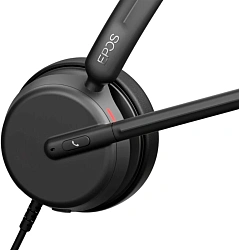Наушники с микрофоном Epos Impact 460T черный накладные USB оголовье (1001253)