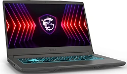 Ноутбук MSI Thin A15 B7VF-461US Ryzen 5 7535HS 16Gb SSD512Gb NVIDIA GeForce RTX4060 8Gb 15.6" IPS FHD (1920x1080) Windows 11 Home Multi Language grey WiFi BT Cam (9S7-16RK11-461)