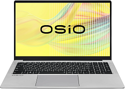 Ноутбук Osio FocusLine F160i-007 Core i5 1235U 8Gb SSD512Gb Intel Iris Xe graphics 16.1" IPS FHD (1920x1080) без ОС grey WiFi BT Cam 6000mAh