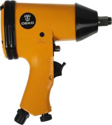 Гайковерт Deko DKPT01 SET 3 142л/мин желтый/черный