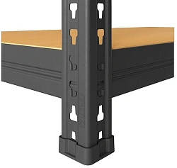 Стеллаж Практик SBL 180KD пол.:5 разборная 1803x900x400мм антрацит (S24499373309)