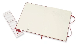 Блокнот Moleskine CLASSIC QP092F2 XLarge 190х250мм 192стр. нелинованный твердая обложка красный