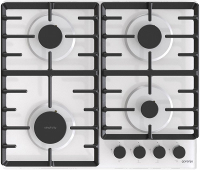Газовая варочная поверхность Gorenje GT642SYW белый