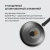 Сковорода Rondell Arabesco RDA-577 круглая 24см покрытие: Xylan Plus ручка несъемная (с крышкой) серый