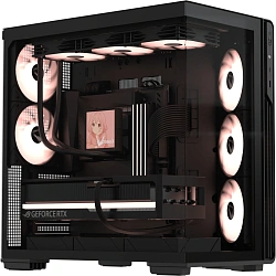 Корпус Formula Crystal Z7 черный без БП ATX 11x120mm 4x140mm 1xUSB3.0 1xUSB3.1 audio bott PSU
